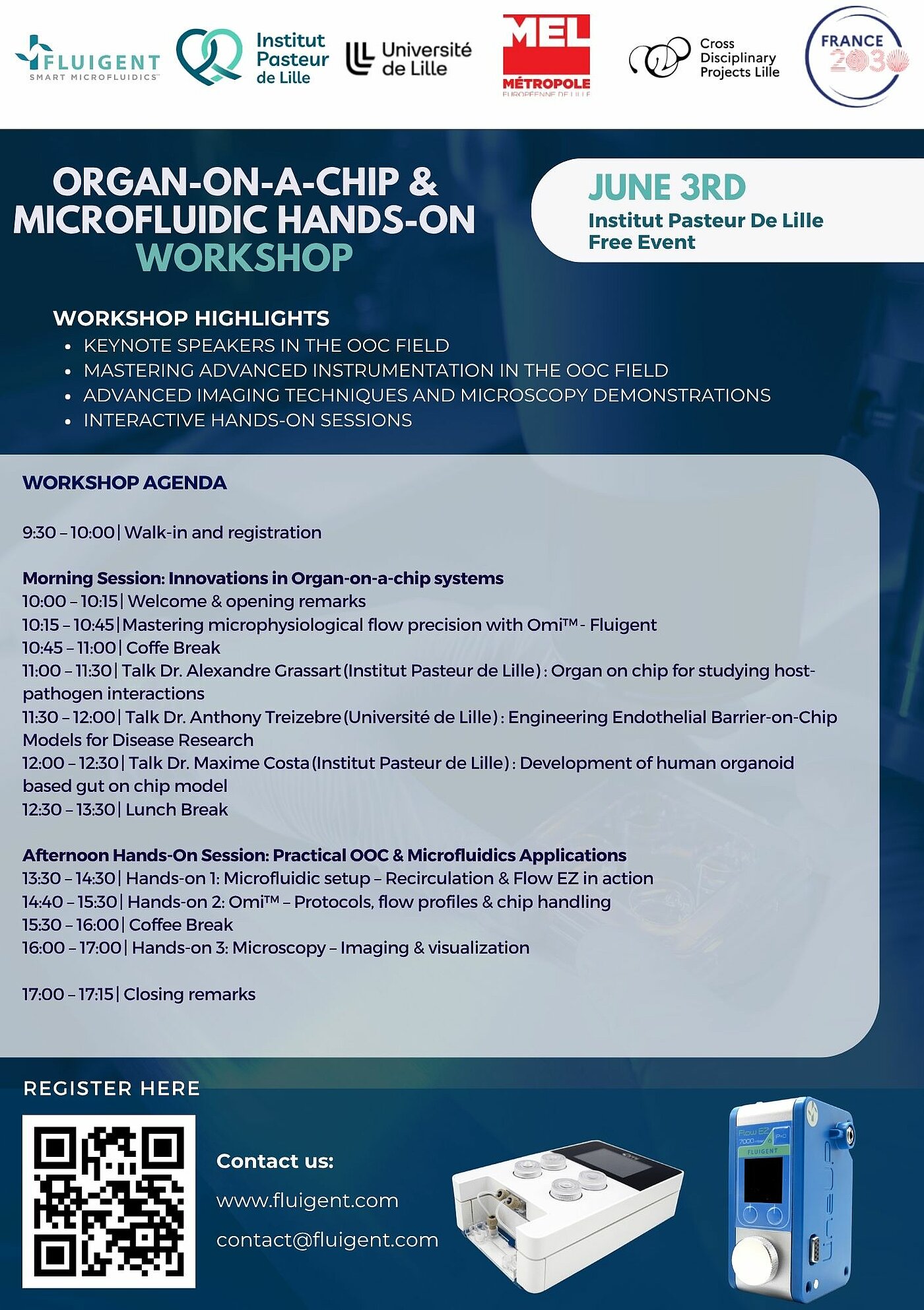 Flyer for the workshop
